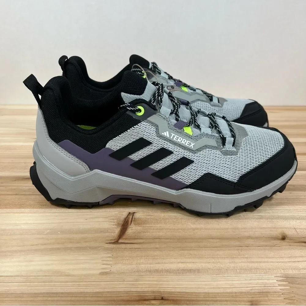 NEW Adidas Terrex AX4 hiking shoes trial running womens 8.5 wonder silver black - Picture 2 of 11